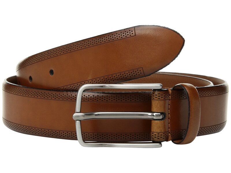 ジョンストンアンドマーフィー メンズ 付属品 胴締め Johnston \u0026 Murphy Edge Perf Embossed Tan タン