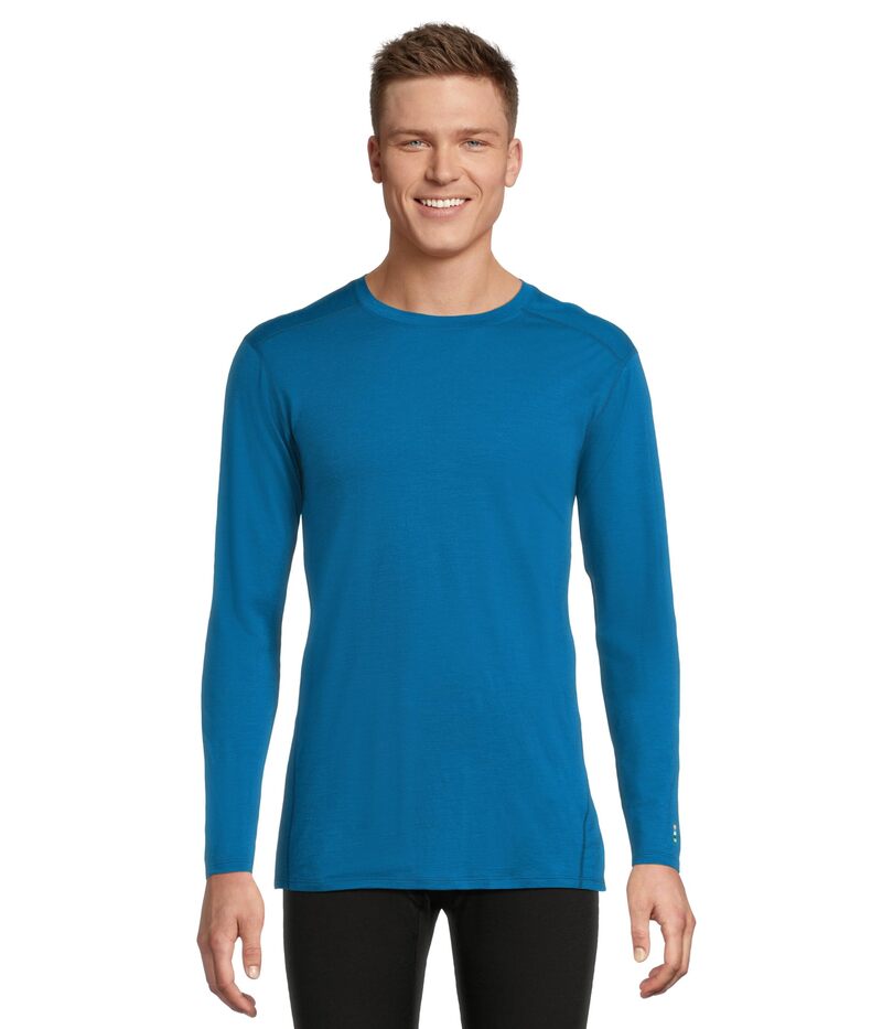 スマートウール メンズ トップス シャツ Smartwool Classic All-Season Merino Base Layer Long Sleeve Nival Blue ブルー