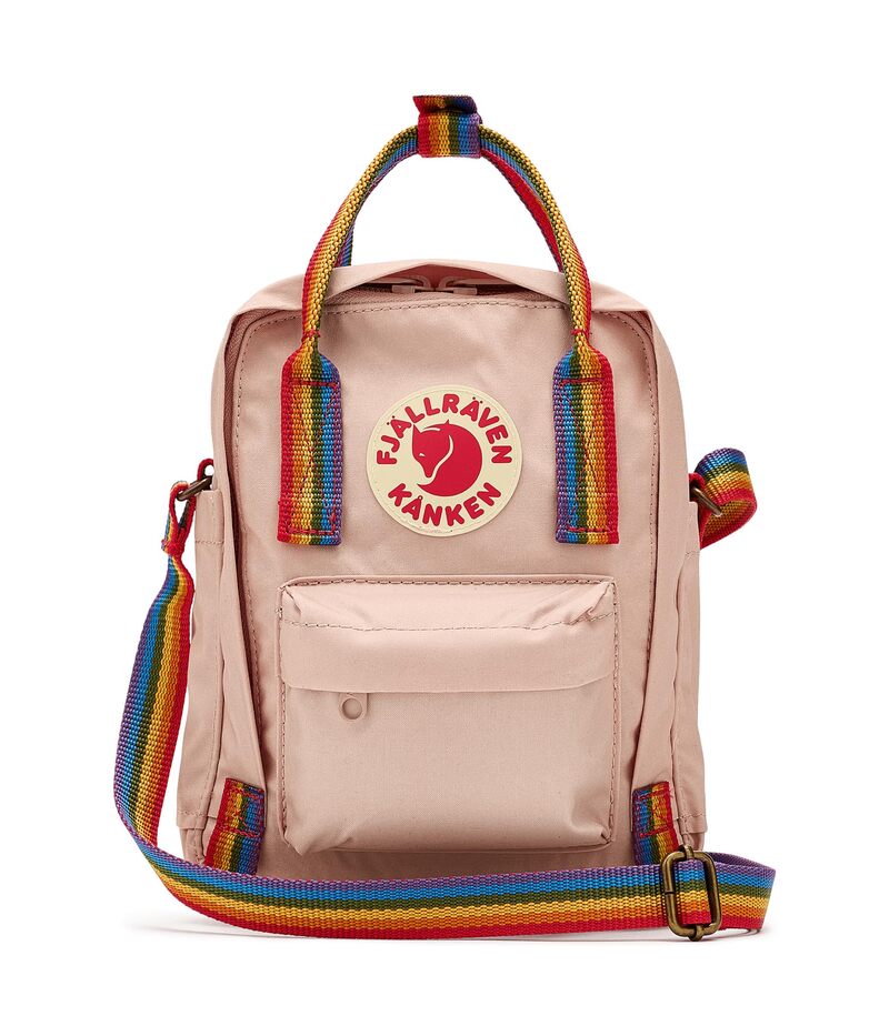 フェールラーベン メンズ バッグ Fjallraven Kanken Rainbow Sling Chalk Rose-rain チョーク