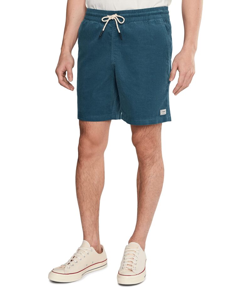 オニール メンズ ボトムス ハーフパンツ・ショーツ ショートパンツ O'Neill Og Cord Elastic Waist 18'' Shorts Blue Fusion ブルー