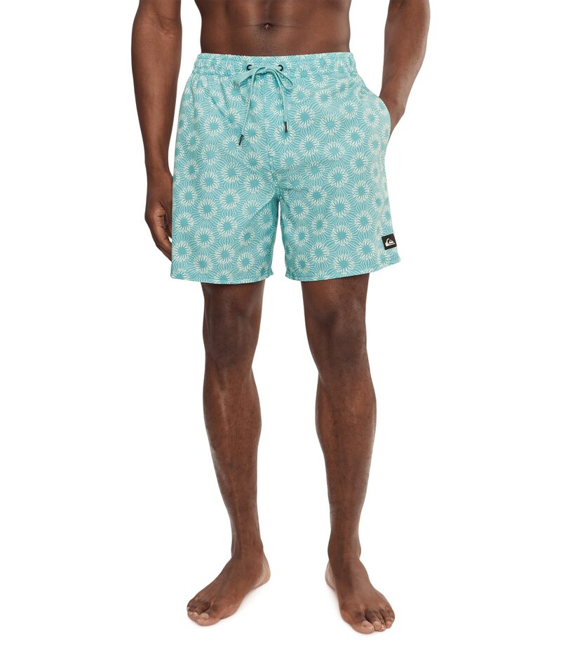 クイックシルバー メンズ 水着 ハーフパンツ・ショーツ Quiksilver Ocean Mayhem Volley 17 Aqua アクア