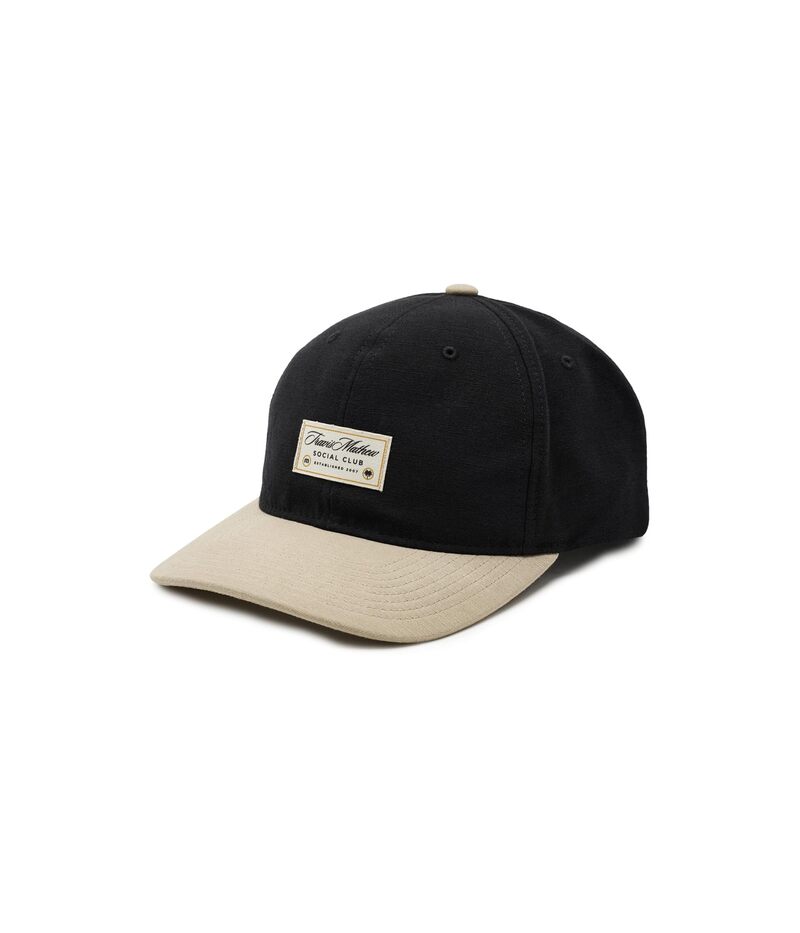トラビスマヒュー メンズ アクセサリー 帽子 TravisMathew Tm Social Club Hat Black ブラック