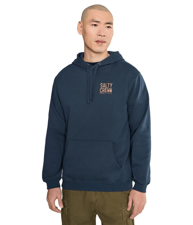 ソルティークルー メンズ アウター パーカー・スウェット フリース Salty Crew Tried And True Fleece Navy ネイビー