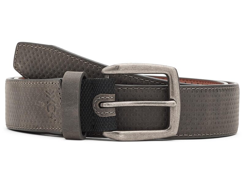 ジョンストンアンドマーフィー メンズ 付属品 胴締め Johnston \u0026 Murphy Xc4 Burnished Perforated Belt Gray 薄墨色