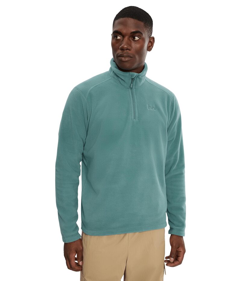ヘリーハンセン メンズ アウター 編み物・スウェーター フリース Helly Hansen Fleece 1/2 Zip Opal Green 緑であること