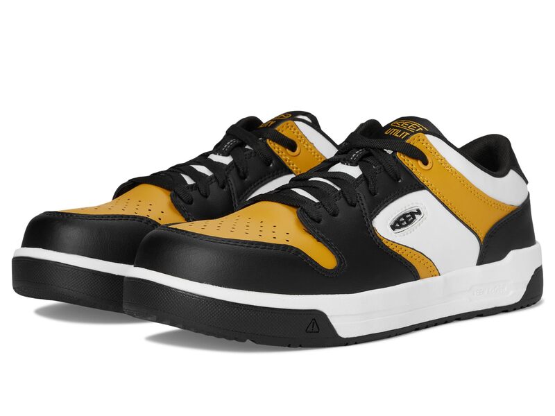 キーン メンズ シューズ スニーカー KEEN Utility Overton (Comp Toe) Golden Spice/Bl