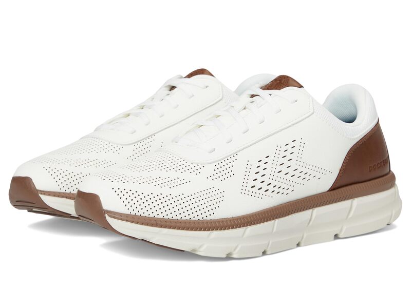 ドッカーズ メンズ シューズ スニーカー Dockers Go-2 White/Tan ホワイト