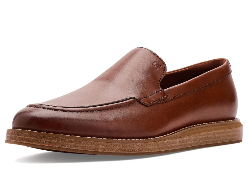 電話を掛けるハーン メンズ シューズ スリッポン・ローファー Cole Haan Grand Neoclassic Venetian British Tan/Dar タン