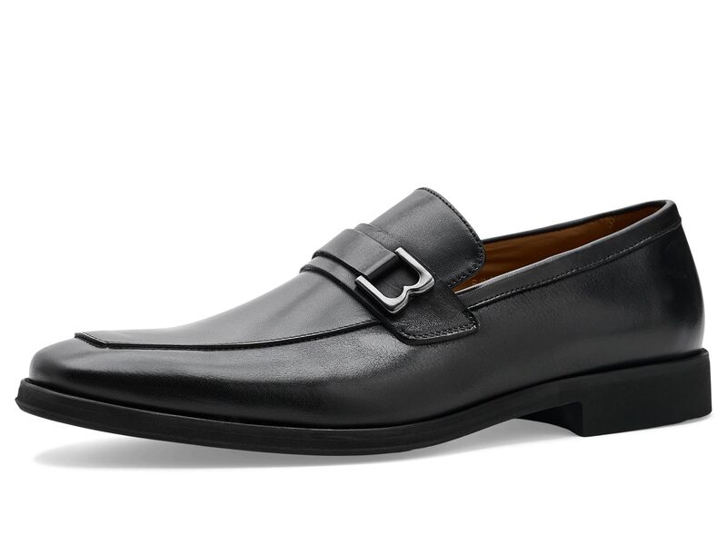 ブルーノマグリ メンズ シューズ スリッポン・ローファー Bruno Magli Raging Side Bit Black Calf 黒いこと