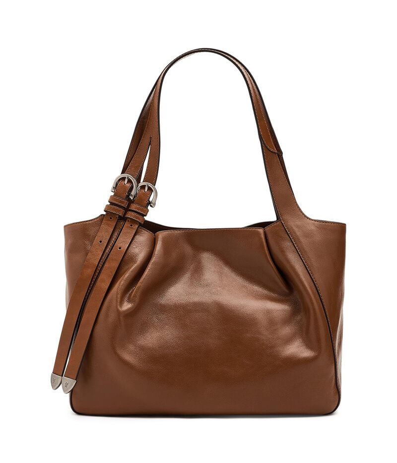 飛球 レディース 御徒面子 Frye Heather Tote Cognac ギョリュウモドキ バッグ・小物・ブランド雑貨-レディースバッグ