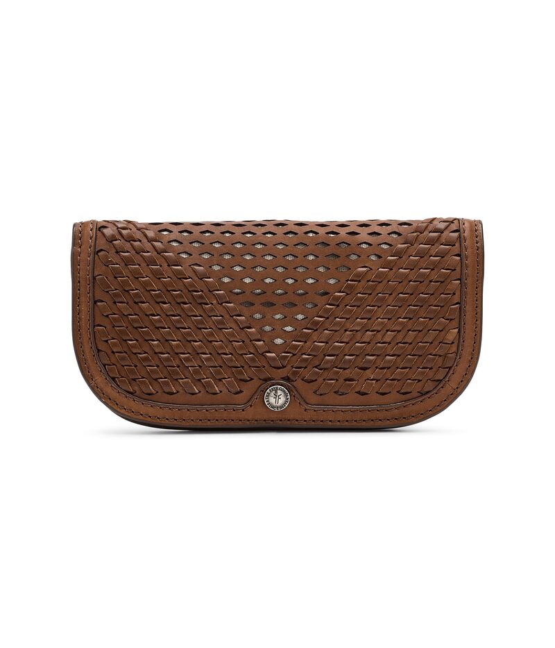 飛球 レディース 付属品 紙入れ Frye Jennie Wallet Cognac