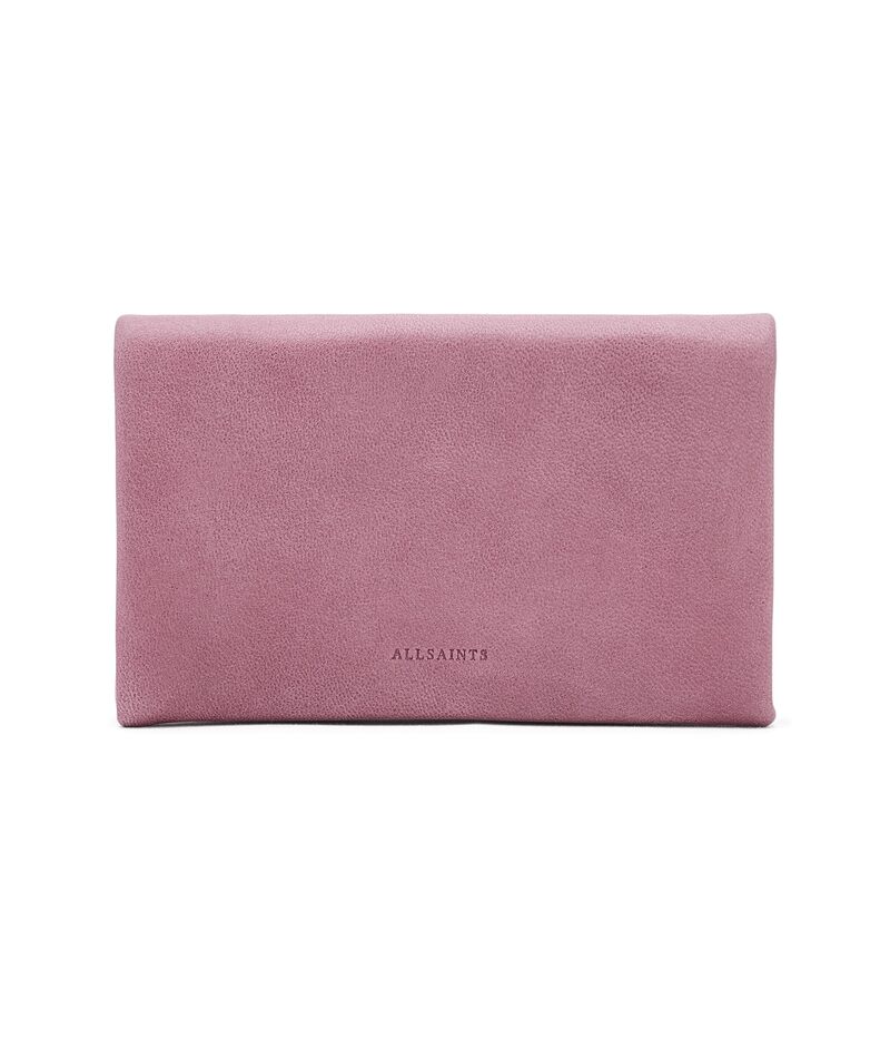 オールセインツ レディース 付属品 紙入れ AllSaints Harluna Wallet Raspberry Pink サクラ色