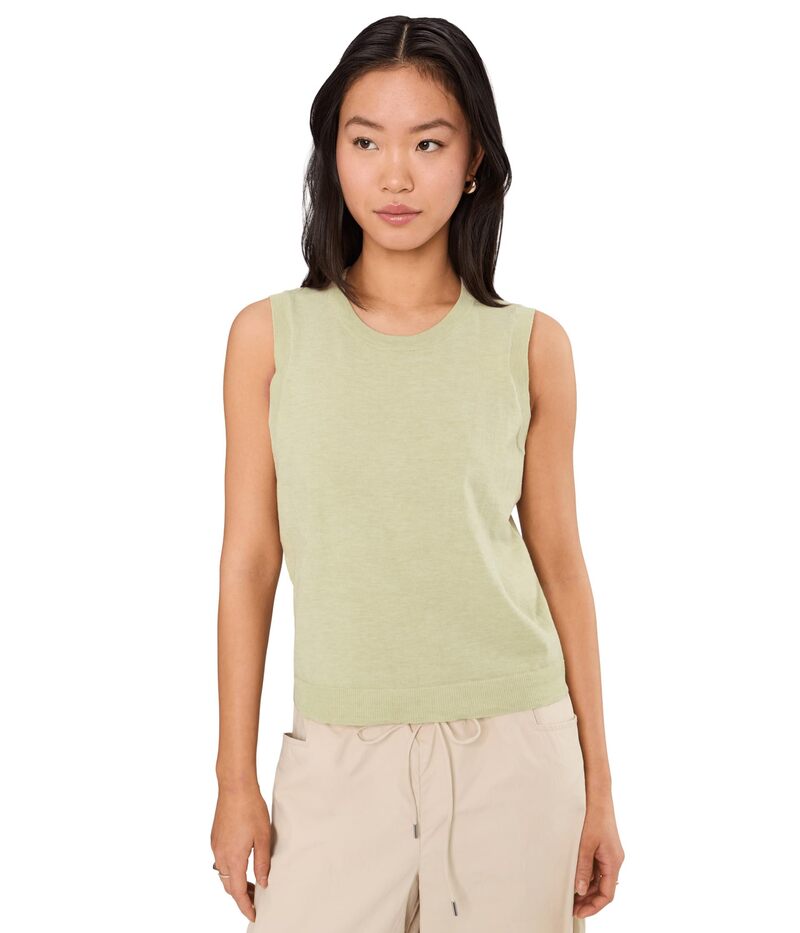 ヴィンスカムート レディース トップス シャツ Vince Camuto Shell Tank Lily Green グリーン