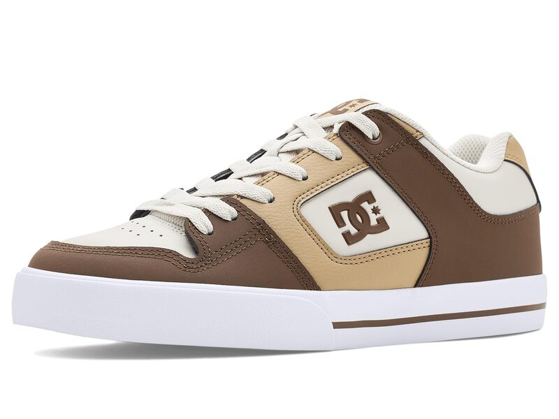 ディーシー メンズ シューズ スニーカー DC Pure Cream/Brown/Tan 皮膚軟化剤