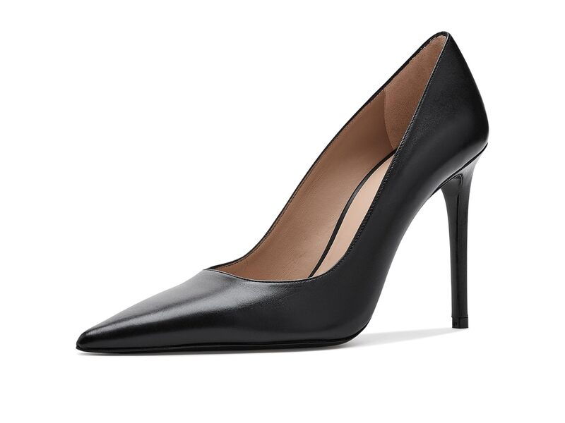 スチュアート ワイツマン レディース シューズ 踵 Stuart Weitzman Stuart Power 100 Black 1 黒いこと