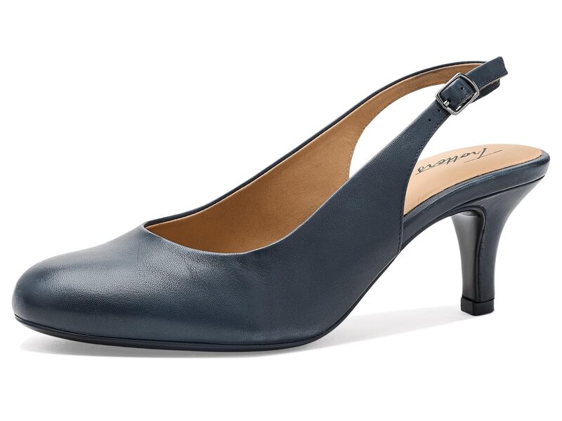 トロッターズ レディース シューズ スリッポン・ローファー Trotters Lexi Navy 米国海軍