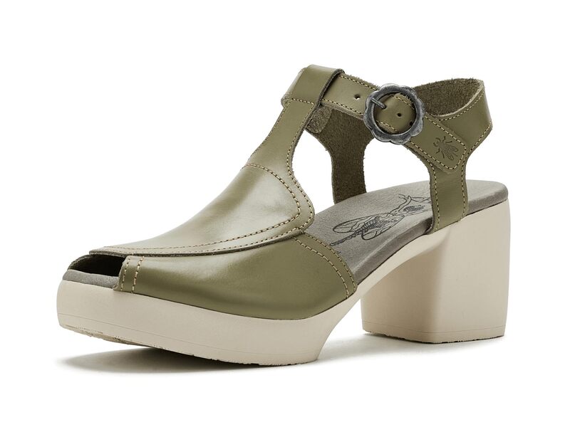 飛球英国の首都 レディース シューズ 踵 FLY LONDON Flig419fly Smog