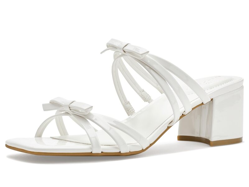 バンドリーノ レディース シューズ ヒール Bandolino Mattien White Patent ホワイト
