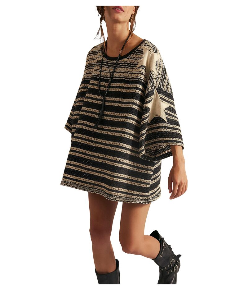フリーピープル レディース トップス シャツ Free People We The Free Fun In The Sun Tee Oreo Combo