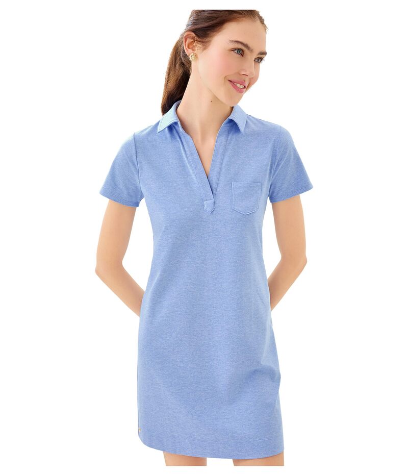 リリーピュリッツァー レディース トップス 衣装 Lilly Pulitzer Dune Upf 50+ Short Sleeve Heathered Capri