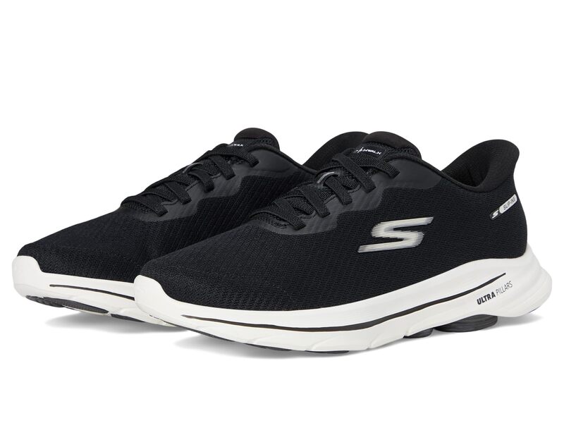 スケッチャーズ メンズ シューズ スニーカー SKECHERS Performance Go Walk 8 Pelayo Hands Free Slip-インチ Black/White 白いこと