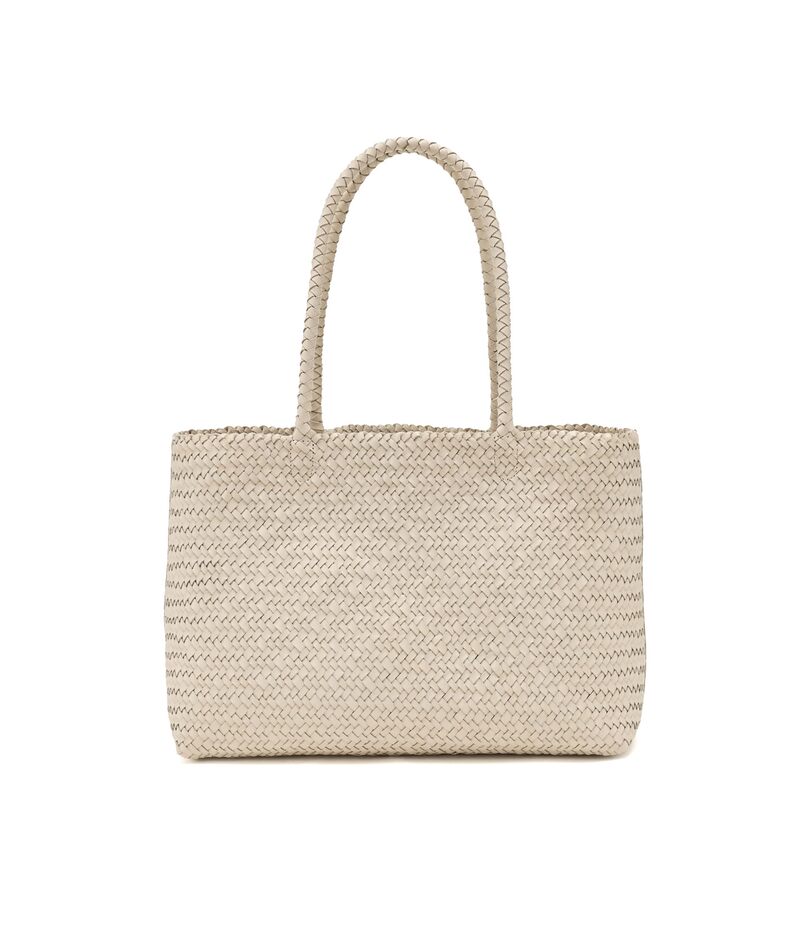 メイドウェル レディース バッグ レザー Madewell Handwoven Leather Tote Vintage Muslin