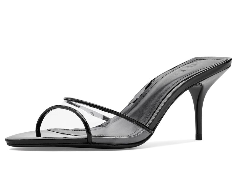 シュッツ レディース シューズ 踵 Schutz Elodie Vinyl Black 黒いこと