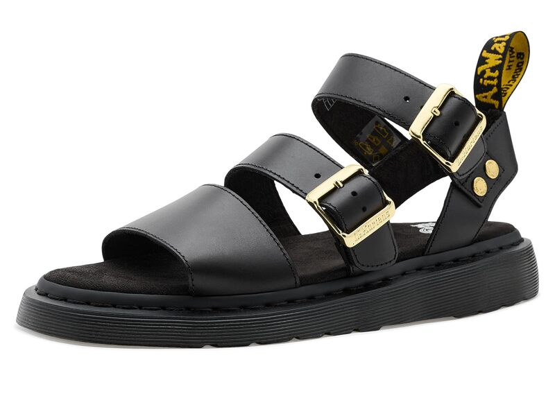 御医者さんマーチン メンズ シューズ サンダル Dr. Martens Gryphon Sandals Black 黒いこと メンズ靴-靴-スリッポン