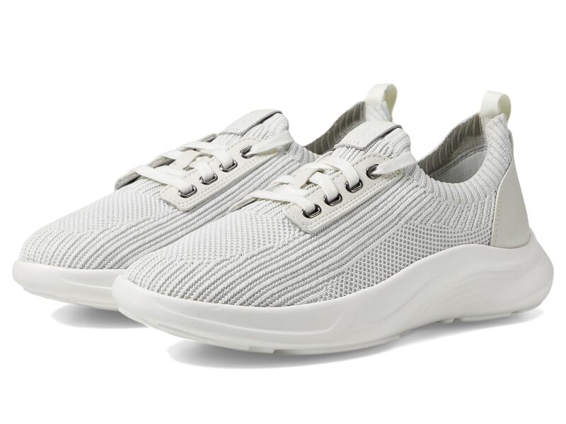 ジョンストンアンドマーフィー レディース シューズ スニーカー キャップ ケープ レース ニット Johnston & Murphy Escape Knit Lace-Up White ホワイト