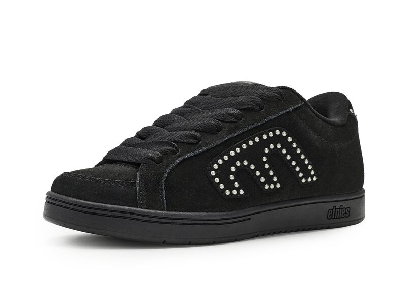 エトニーズ メンズ シューズ スニーカー etnies Kingpin Black/Black/Sil 黒いこと