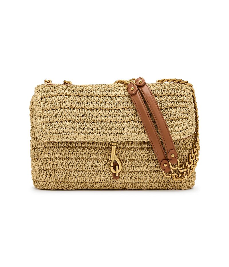 レベッカミンコフ レディース バッグ Rebecca Minkoff Edie MD Crossbody Natural/Tawny
