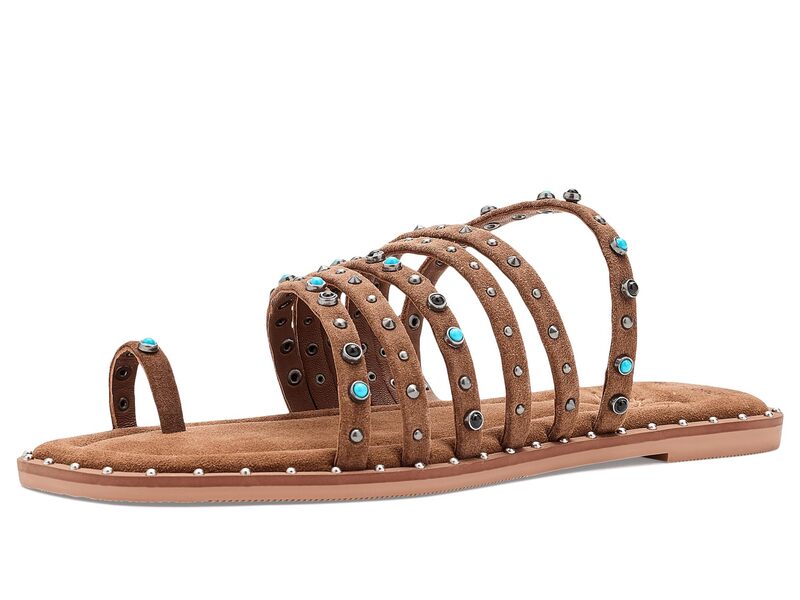 フリーピープル レディース シューズ サンダル Free People Santa Fe Sandals Cognac Suede