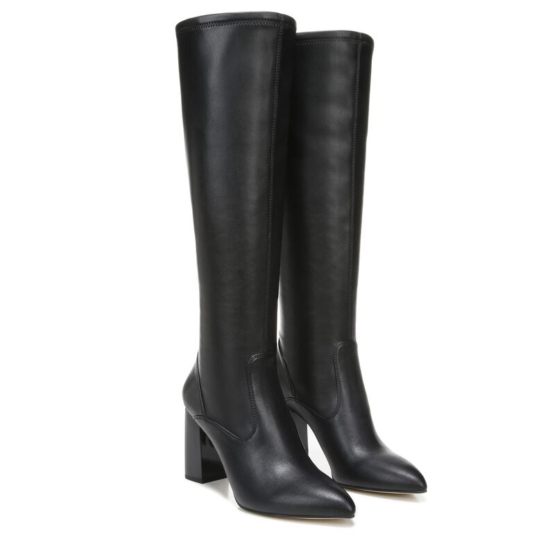 フランコサルト レディース シューズ ブーツ・レインブーツ Franco Sarto Katherine Wide Calf High Shaft Boots Black ブラック