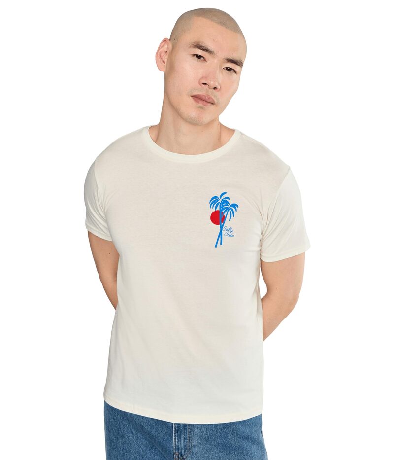 ソルティークルー レディース トップス シャツ Salty Crew Geo Palm B.F Tee White ホワイト