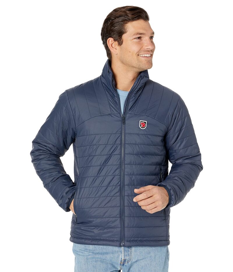 フェールラーベン メンズ アウター 厚地の外套 上衣 Fjallraven Expedition X-Latt Jacket Navy 米国海軍