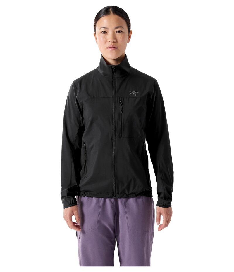 アークテリクス レディース アウター 厚地の外套 上衣 Arc\u0027teryx Squamish Jacket Black 黒いこと