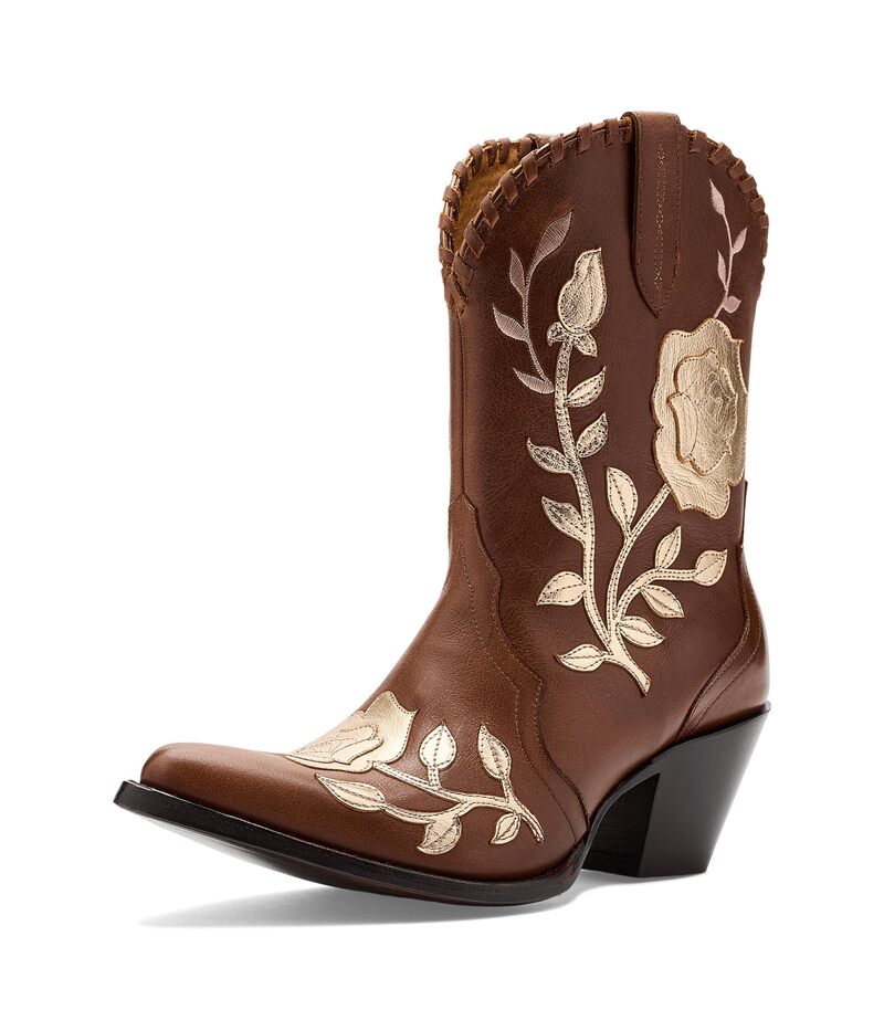 アリアト レディース シューズ 踵 Ariat Arrosa Tan Dusk/Gold S タン