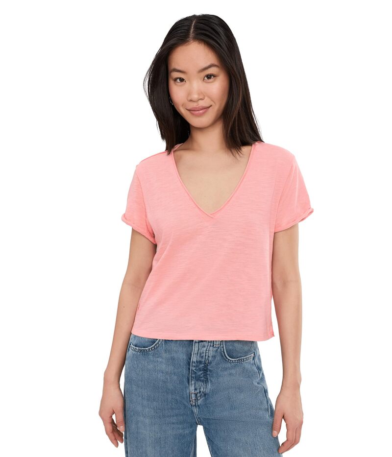 フリーピープル レディース トップス シャツ Free People We The Free Take 2 Tee Rose Oil