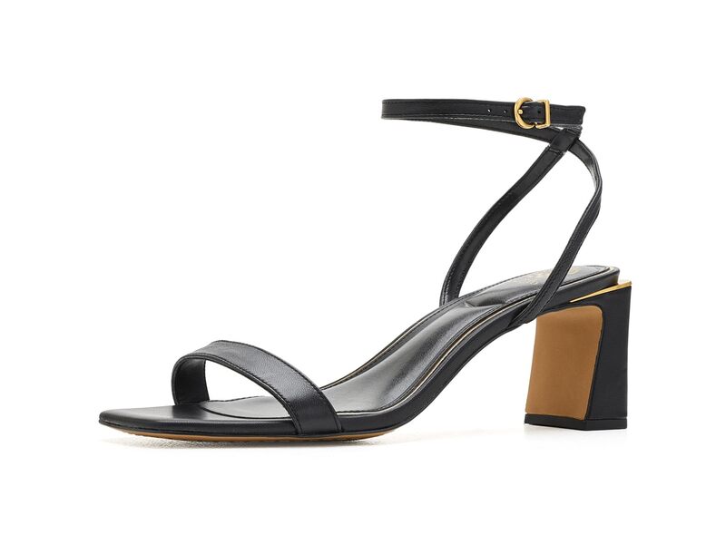 ヴィンスカムート レディース シューズ 踵 サンダル アンクル Vince Camuto Hamdankle Strap Higheel Sandals Black 黒いこと
