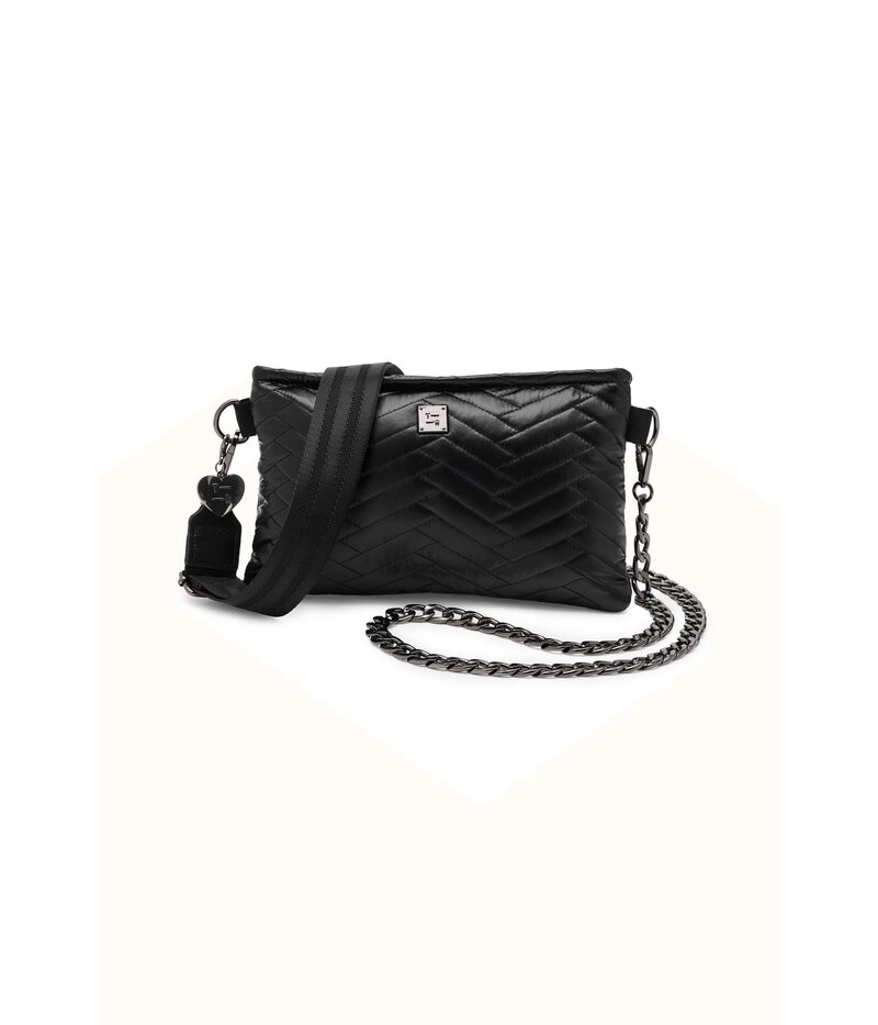 シンクロリン レディース シューズ ブーツ・レインブーツ THINK ROYLN Almost Famous Pearl Black パール