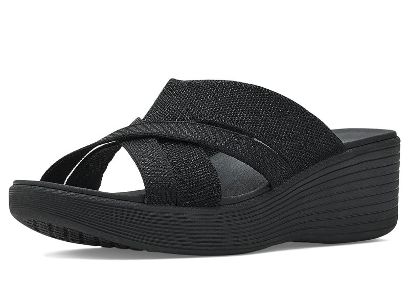 スケッチャーズ レディース シューズ ヒール SKECHERS Parallelite - Perfectones Black/Black ブラック