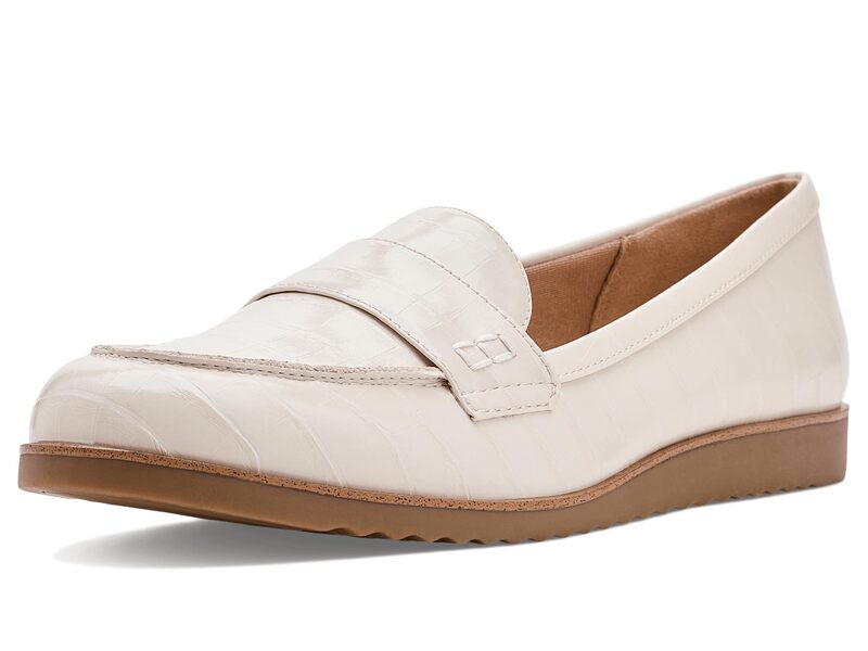 ライフストライド レディース シューズ スリッポン・ローファー LifeStride Zee Loafers/Moc Shoes Bone White 白いこと