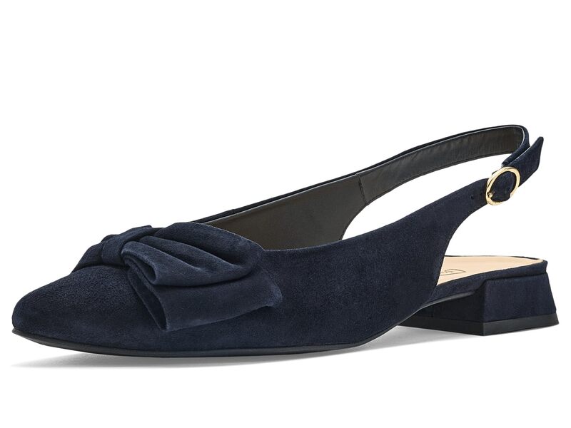 極点・緑であること レディース シューズ 踵 サンダル Paul Green Daniela Sandals Blue Suede 青碧
