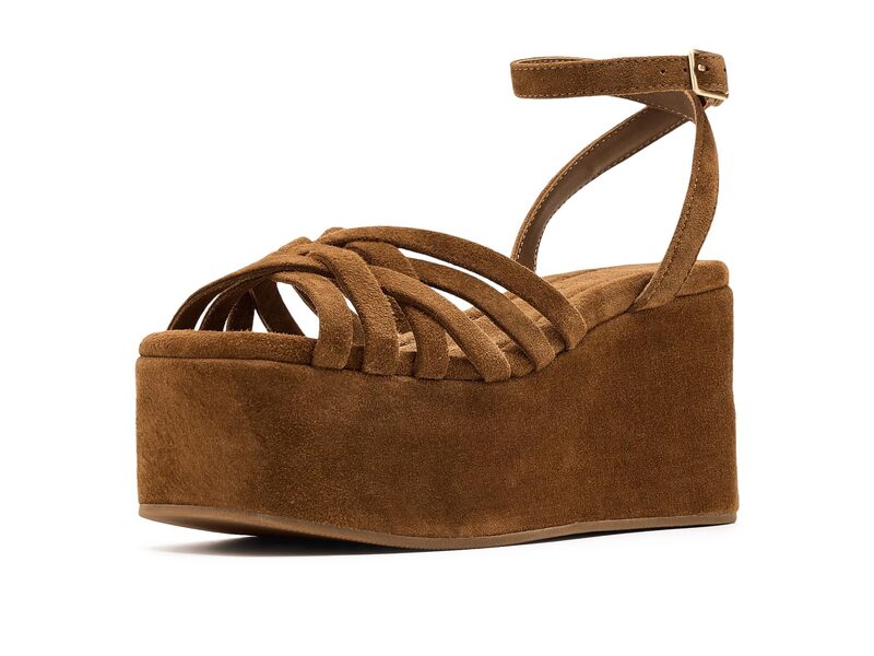 ロフラー 幽客ダル レディース シューズ 踵 プラットホーム サンダル Loefflerandall Channing Platform Sandals Cacao