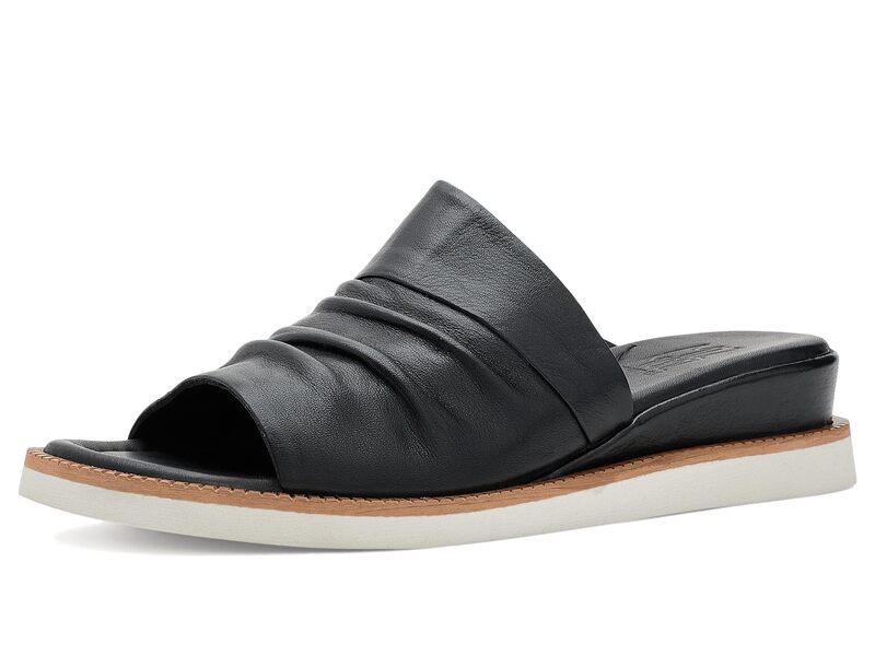 ミズムーズ レディース シューズ 踵 サンダル Miz Mooz Erin Wedge Sandals Black 黒いこと