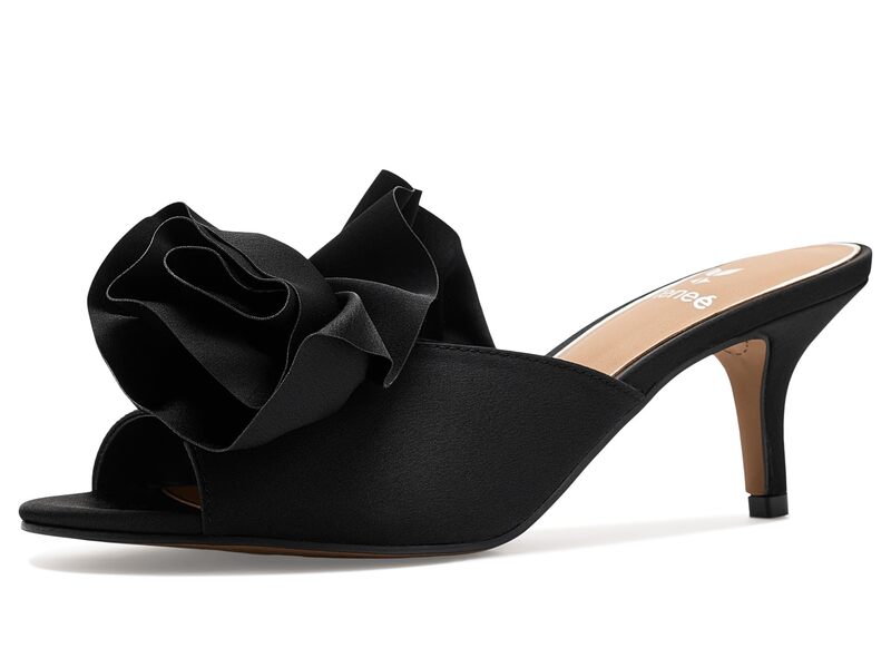 ジェイレニー レディース シューズ 踵 サンダル J. Renee Briston Slip On Sandals Black 黒いこと