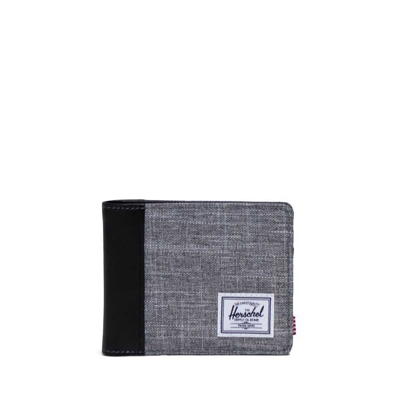 ハーシェルサプライ メンズ アクセサリー 財布 Herschel Supply Co. Hank Wallet Raven Crosshatc