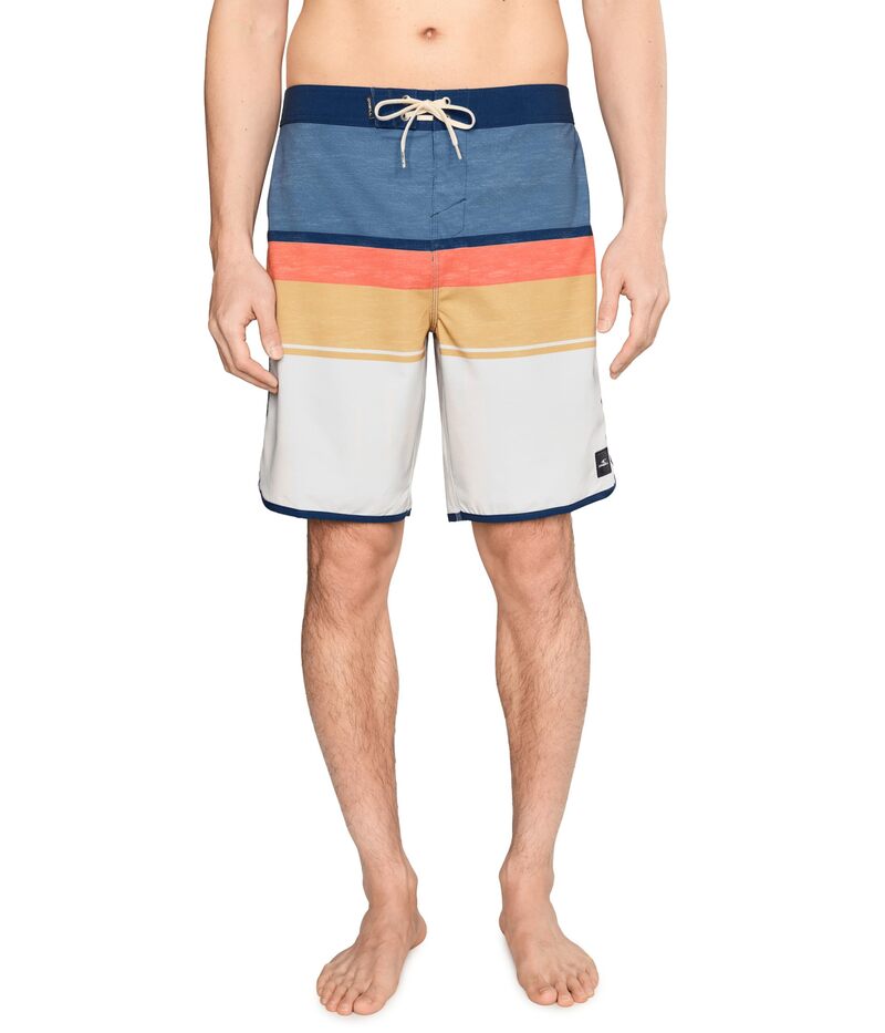 オニール メンズ 水着 ハーフパンツ・ショーツ ショートパンツ O'Neillennox Scallop 19'' Boardshorts Light Khaki カーキ