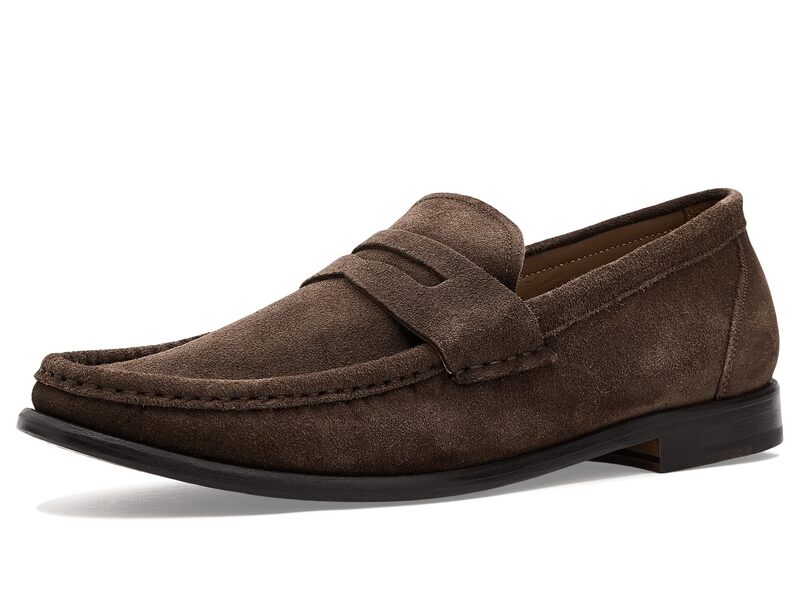 ブルーノマグリ メンズ シューズ スリッポン・ローファー Bruno Magli Lombardo Brown Suede 赤銅色 メンズ靴-靴-ローファー