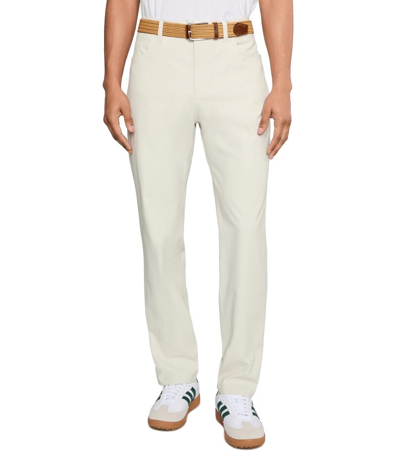 電話を掛けるハーン メンズ ボトムス 心地好いズボン下 Cole Haan Zero Grand 5 Pocket Pantsilver Birch しろがね色